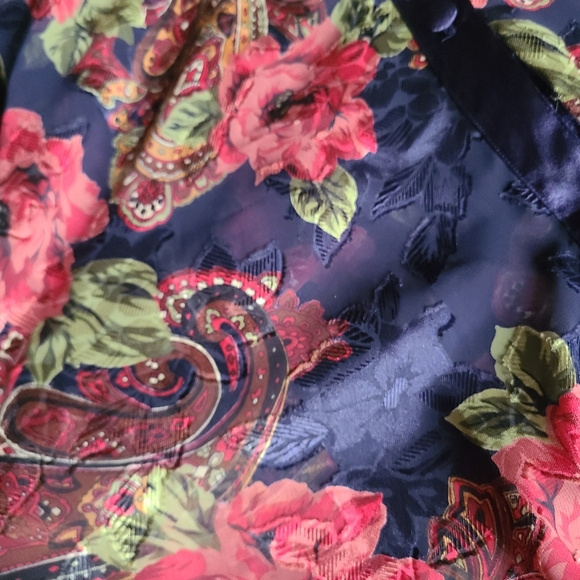 Victoria’s Secret Nightgown Size M L Vintage Gold Label Pajama Top Sheer Kimono - Picture 12 of 15